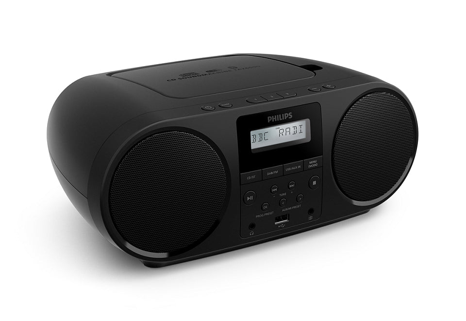 Philips TAZ6000/10 lettore CD Nero Lettore CD portatile