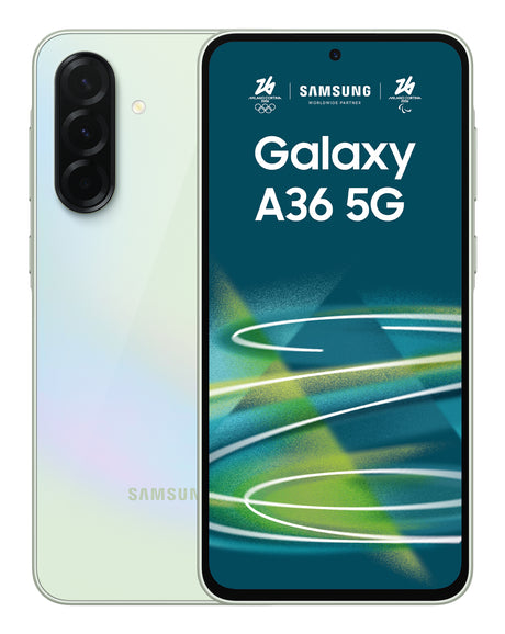 Samsung Galaxy A36 5G, Smartphone con Funzioni intelligenti, Display Super AMOLED 6.7”, 8GB RAM, 256GB, Camera 50MP, Batteria 5.000 mAh, IP67, Awesome Lime