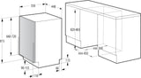 Hisense HV523E10 A scomparsa totale 10 coperti