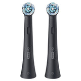 Oral-B Testine di Ricambio iO Series Ultimate Clean Black, testine rotonde di ricambio originali, con setole CrissCross per pulizia e rimozione della placca avanzate e in profondità, 2