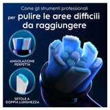 Oral-B Testine di Ricambio iO Series Ultimate Clean Black, testine rotonde di ricambio originali, con setole CrissCross per pulizia e rimozione della placca avanzate e in profondità, 2
