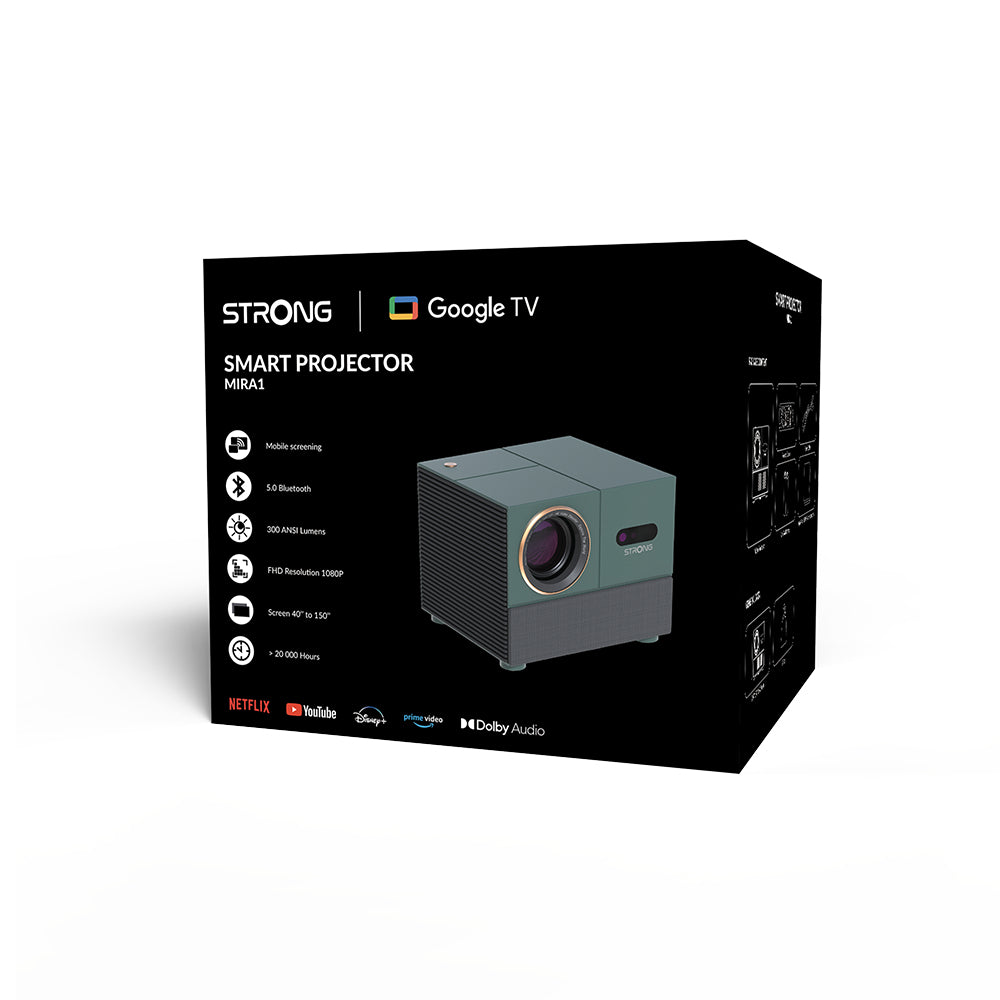 Strong MIRA1 videoproiettore 300 ANSI lumen LCD 1080p (1920x1080) Verde