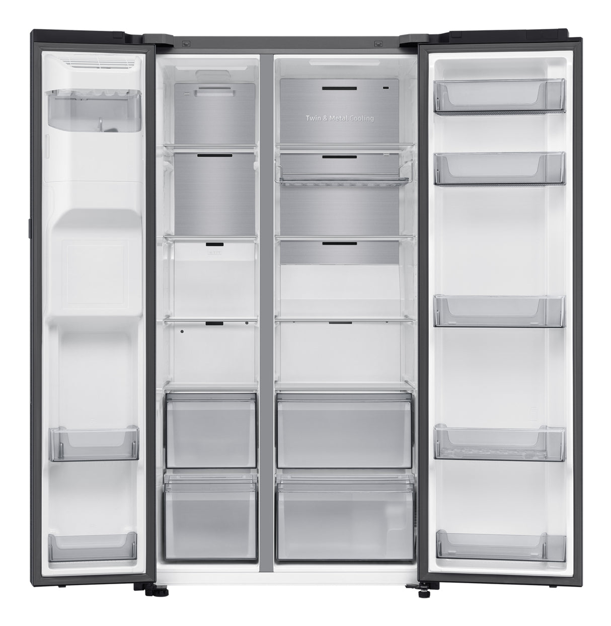 Samsung Frigorifero Side By Side 634L RS80F66KBFEF