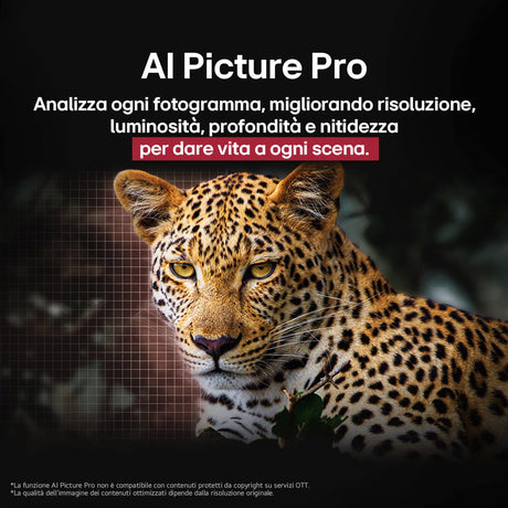 LG OLED evo AI OLED55G54LW TV Serie G5 55'' 4K, α11 Gen2, Brightness Booster Ultimate, 60W, 4 HDMI 165Hz, Smart TV 2025