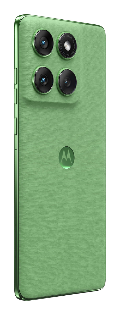 Motorola edge 60 con Moto AI (8/256GB, Fotocamera 50+50+10MP, selfie 50MP, Display 6.67" pOLED 120Hz, MediaTek Dimensity 24M, batteria 5200mAh, ricarica 68W, Android 15), PANTONE Shamrock