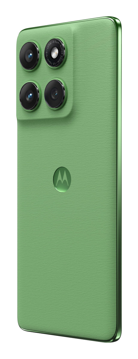 Motorola edge 60 con Moto AI (8/256GB, Fotocamera 50+50+10MP, selfie 50MP, Display 6.67" pOLED 120Hz, MediaTek Dimensity 24M, batteria 5200mAh, ricarica 68W, Android 15), PANTONE Shamrock