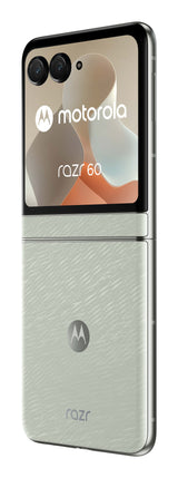 Motorola razr 60 con Moto AI (8/256 GB, 50MP OIS + 13MP, selfie 32MP, display esterno 3.63", interno 6.9" pOLED 120Hz, MediaTek Dimensity 25M, 4500mAh, 5G, Dual SIM, Android 15) PANTONE Lightest Sky