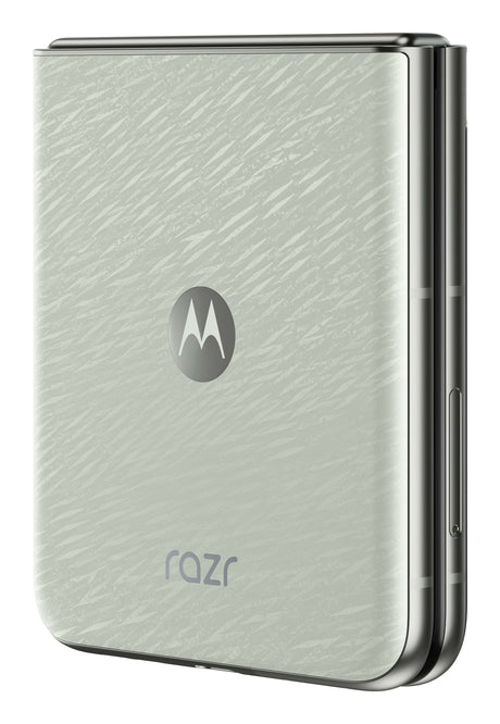 Motorola razr 60 con Moto AI (8/256 GB, 50MP OIS + 13MP, selfie 32MP, display esterno 3.63", interno 6.9" pOLED 120Hz, MediaTek Dimensity 25M, 4500mAh, 5G, Dual SIM, Android 15) PANTONE Lightest Sky