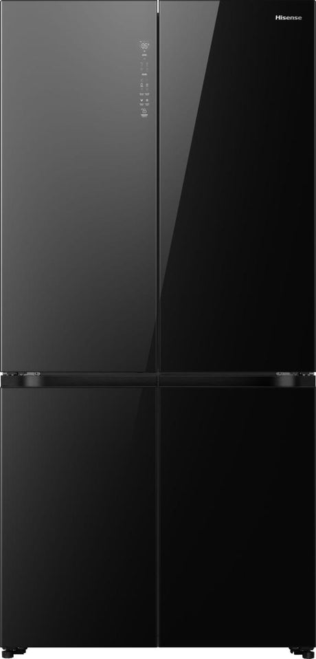 Hisense RQ768N4GBE frigorifero side-by-side Libera installazione 591 L Nero