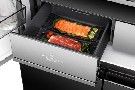 Hisense RQ768N4GBE frigorifero side-by-side Libera installazione 591 L Nero