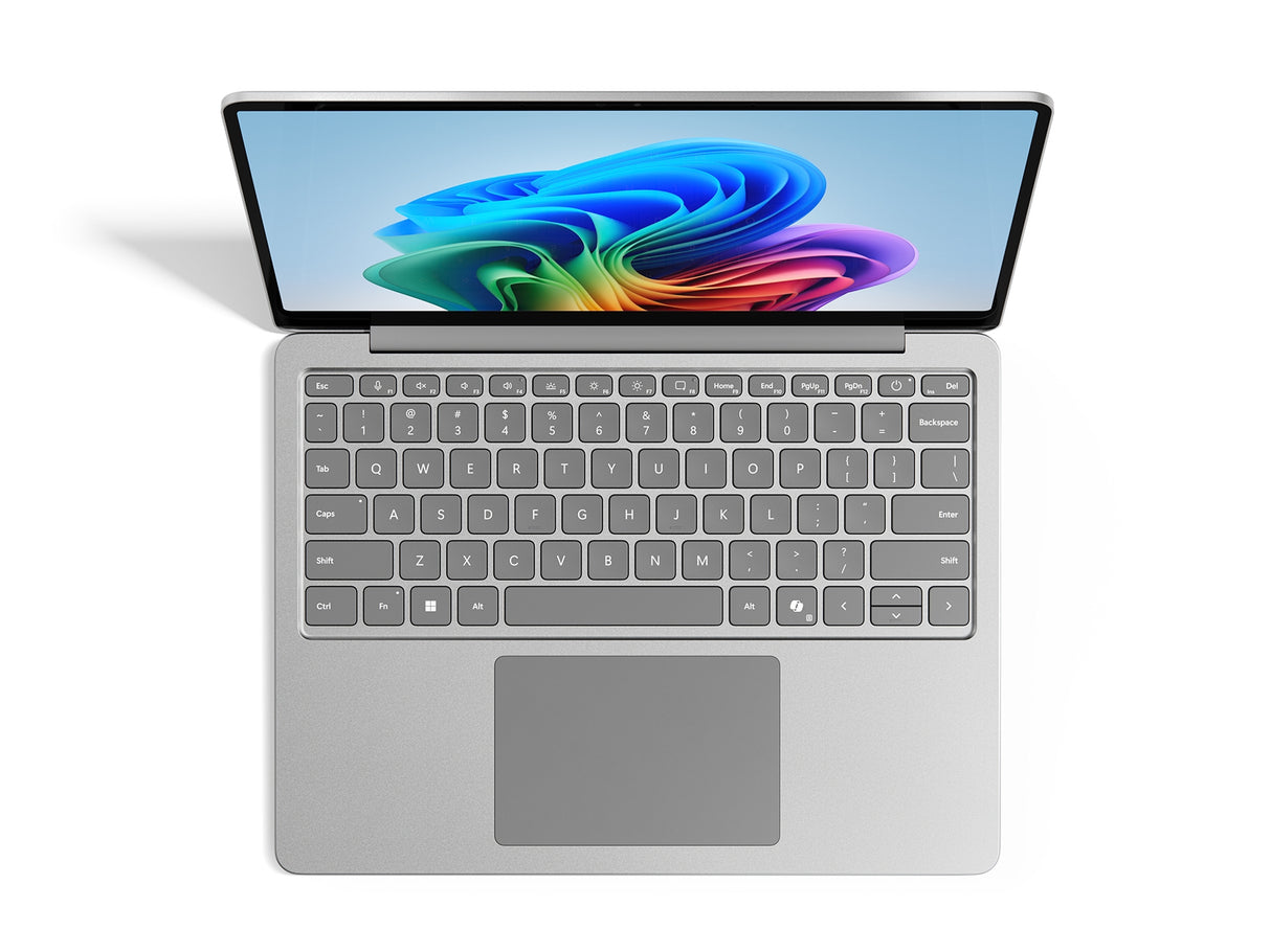Microsoft Surface Laptop Copilot+ PC Snapdragon Computer portatile 33 cm (13") Touch screen 16 GB LPDDR5x-SDRAM 256 GB SSD Wi-Fi 7 (802.11be) Windows 11 Home Platino