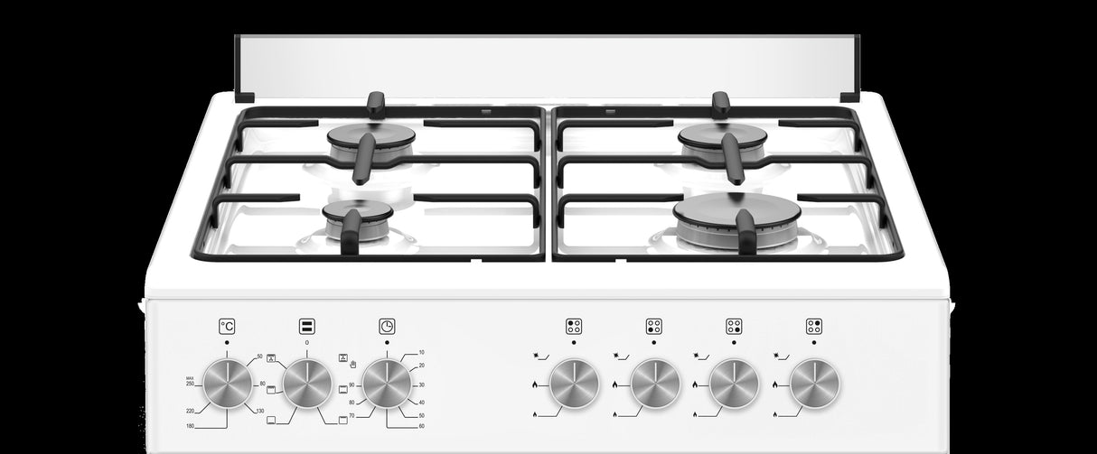 Bertazzoni La Germania SE664EB/24 Cucina Elettrico Gas Bianco