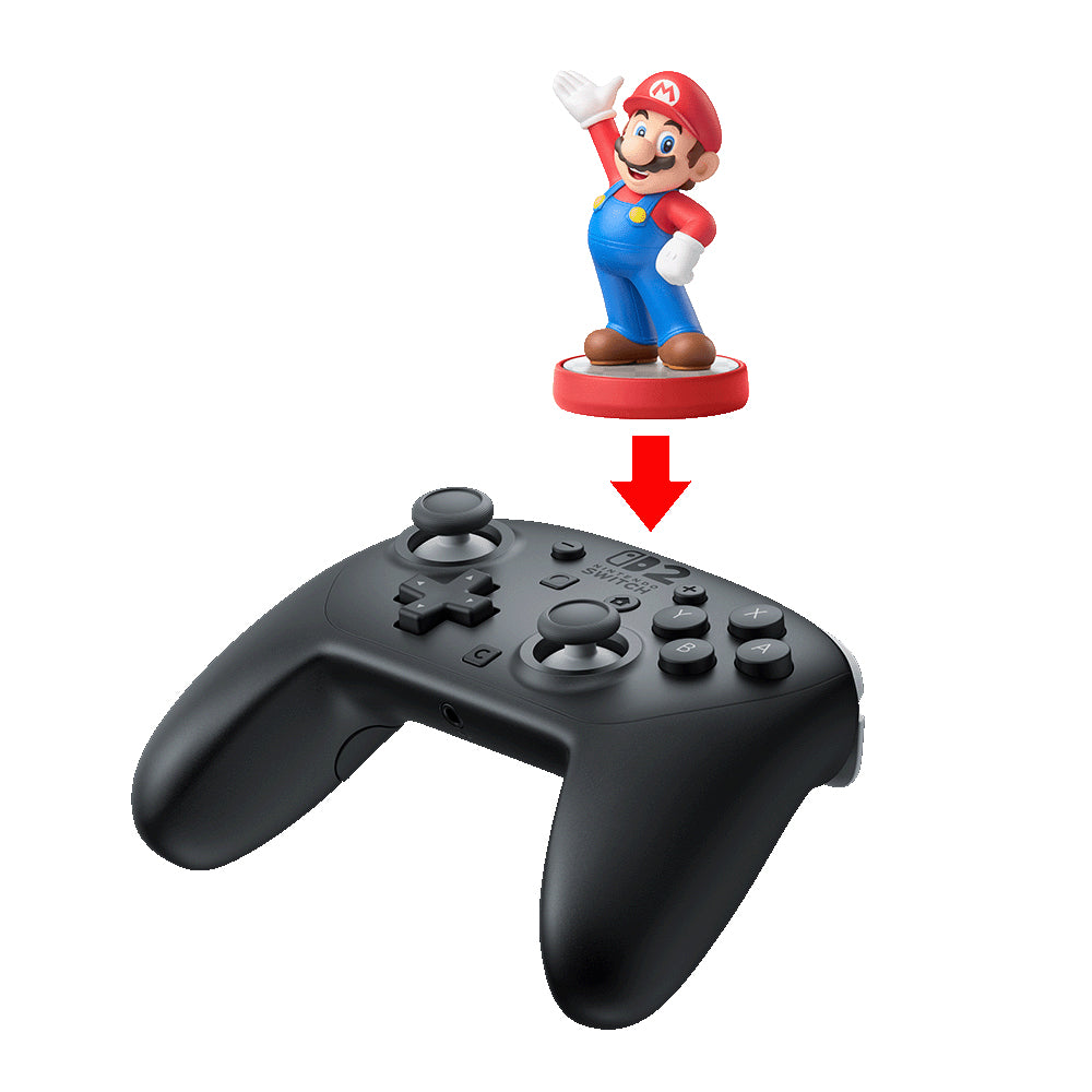 Nintendo Switch 2 Pro Controller Nero Bluetooth Gamepad Analogico/Digitale Nintendo Switch 2