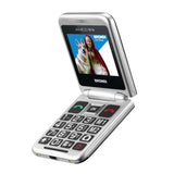 Brondi AMICO TUO 4G 6,1 cm (2.4") Nero, Metallico Telefono per anziani