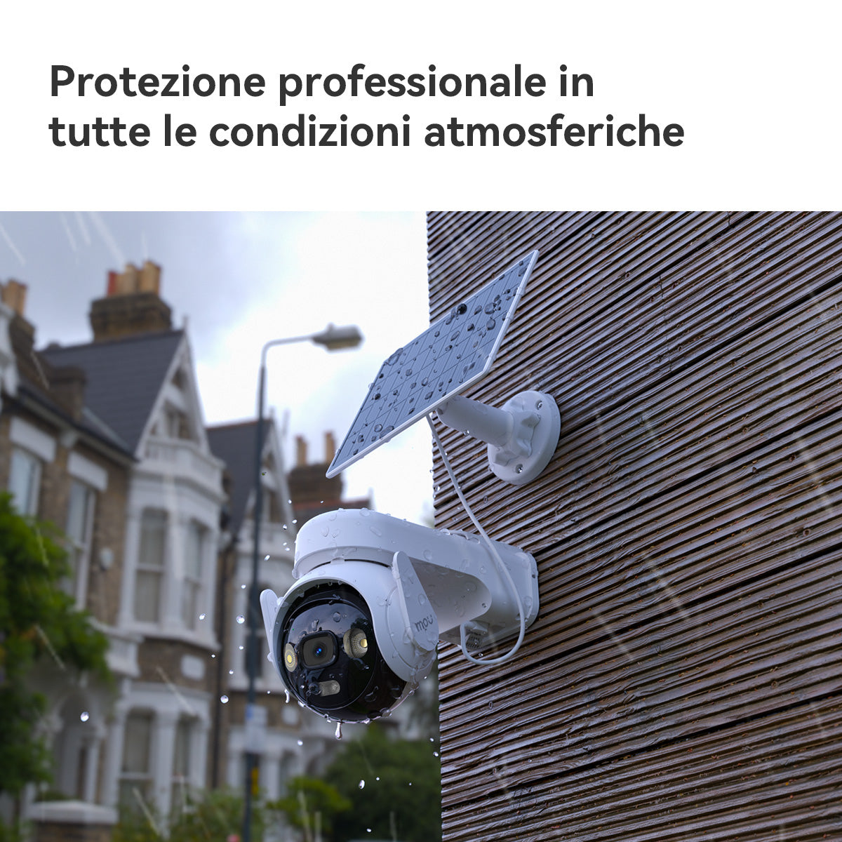 Imou AOV PT 4G 5MP - Telecamera da esterno 4G e Wifi Motorizzata con pannello solare. Tecnologia AOV per registrazione 24/7 . Incluse Sim Dati 4G ed SD da 32Gb