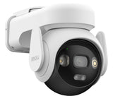 Imou AOV PT 4G 5MP - Telecamera da esterno 4G e Wifi Motorizzata con pannello solare. Tecnologia AOV per registrazione 24/7 . Incluse Sim Dati 4G ed SD da 32Gb