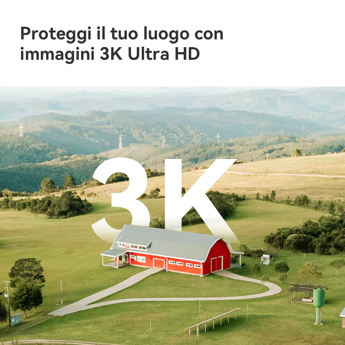 Imou AOV PT 4G 5MP - Telecamera da esterno 4G e Wifi Motorizzata con pannello solare. Tecnologia AOV per registrazione 24/7 . Incluse Sim Dati 4G ed SD da 32Gb