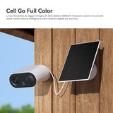 Imou Cell GO Full Color 2K (3MP) Telecamera Wi-Fi Esterno/Interno Batteria Senza Fili, Rilevamento PIR/Umano, Visione Notturna a Colori, Audio Bidirezionale con Voce Personalizzata, IP65
