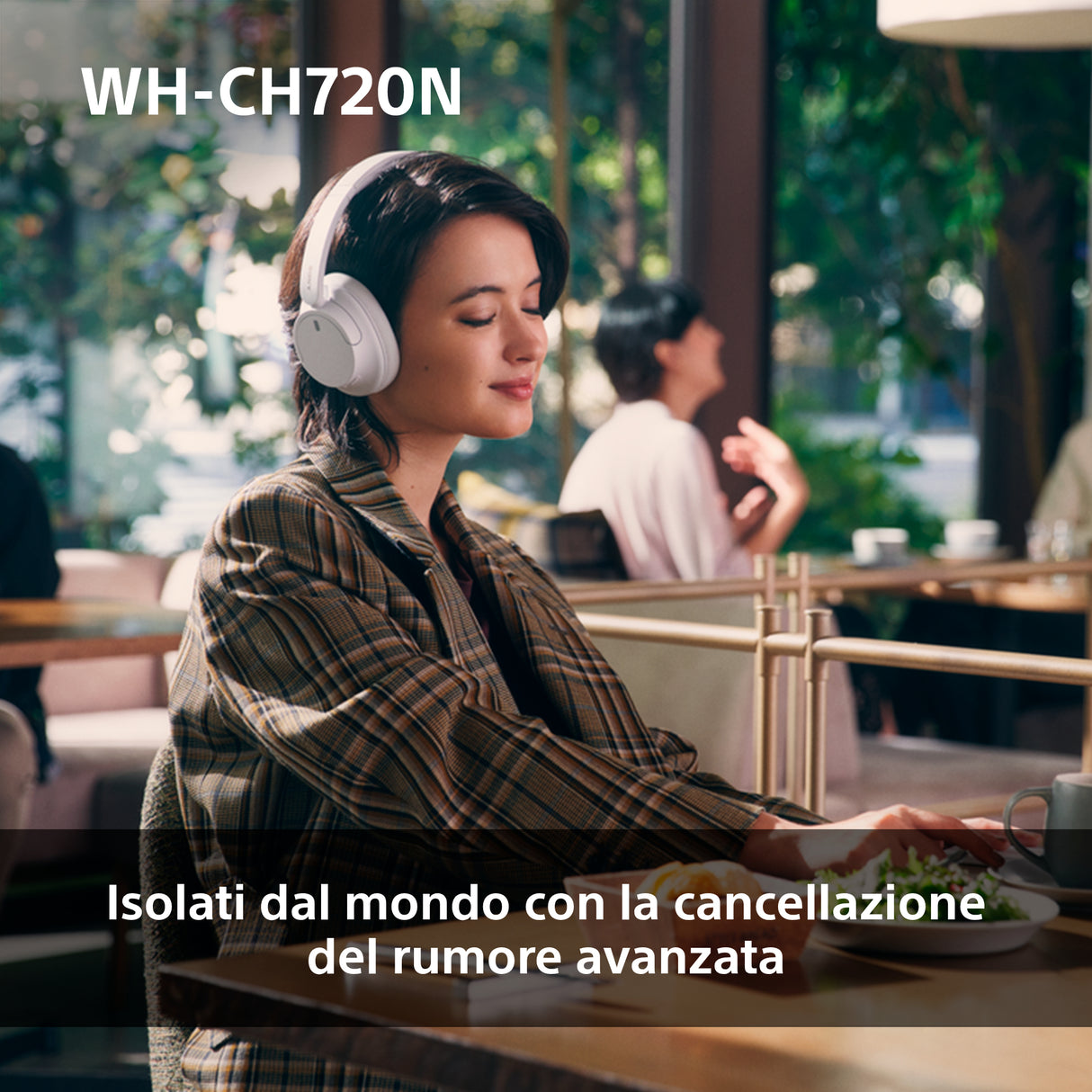 Sony WHCH720NP.CE7 cuffia e auricolare Con cavo e senza cavo A Padiglione Musica e Chiamate USB tipo-C Bluetooth Blu