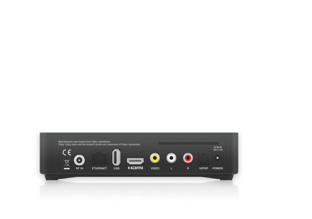 i-CAN S490 set-top box TV Cavo, Ethernet (RJ-45), Satellite HD Nero