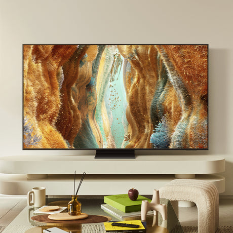 Samsung Neo QLED AI TV 75" QE75QN70FAUXZT 4K Mini LED, Processore NQ4 AI Gen2, 4K AI Upscaling, Motion Xcelerator 144Hz, Neo Quantum HDR, OTS Lite, AirSlim Design, Vision AI Smart TV, 2025