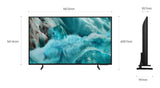 Samsung QLED AI TV 43" QE43Q7FAAUXZT 4K, Processore Q4 AI, 4K Upscaling, Color Booster Pro, OTS Lite, Slim Look Design, Vision AI Smart TV, 2025