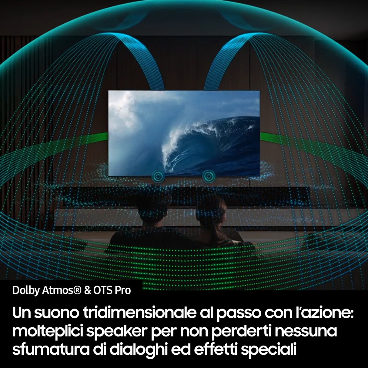 Samsung OLED AI TV 48" QE48S90FAEXZT 4K, Processore NQ4 AI Gen3, 4K AI Upscaling Pro, Schermo antiriflesso, OLED HDR, Dolby Atmos & OTS Lite, Laser Slim Design, Vision AI Smart TV, 2025