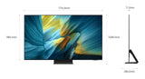 Samsung OLED AI TV 77" QE77S95FATXZT 4K, Processore NQ4 AI Gen3, 4K AI Upscaling Pro, Glare Free, OLED HDR Pro, Dolby Atmos & OTS+, Infinity One Design, Vision AI Smart TV, 2025