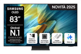 Samsung OLED AI TV 83" QE83S95FAEXZT 4K, Processore NQ4 AI Gen3, 4K AI Upscaling Pro, Glare Free, OLED HDR Pro, Dolby Atmos & OTS+, Infinity One Design, Vision AI Smart TV, 2025