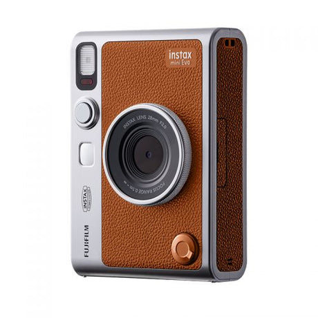 Fujifilm Instax Mini Evo 1/5" 2560 x 1920 Pixel CMOS Marrone, Argento