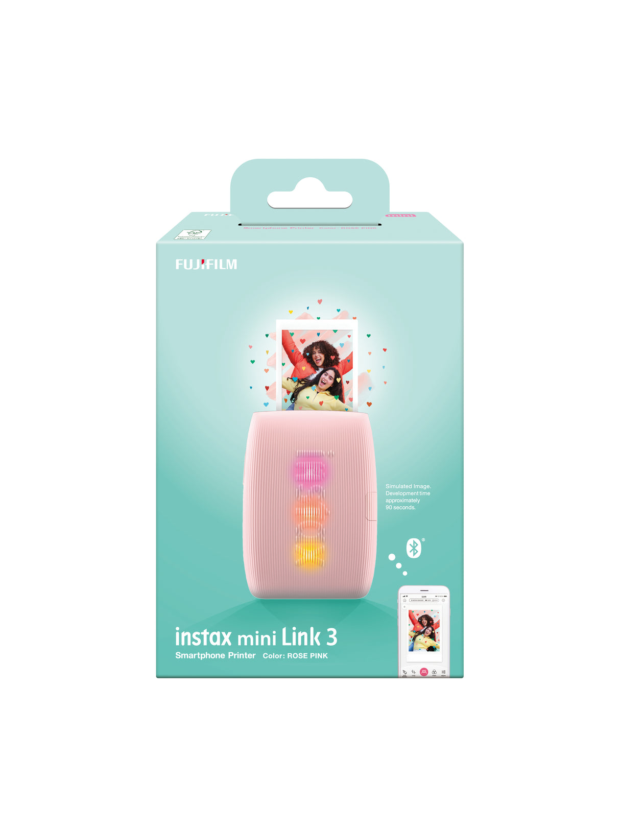 Fujifilm Instax Mini Link3 stampante per foto 800 x 600 DPI 2.4" x 1.8" (6.2x4.6 cm)