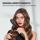 Bellissima Imetec Creativity Infrared, Piastra per capelli lisci, tecnologia raggi infrarossi, 4 elementi riscaldanti, rivestimento ION Ceramic, 11 temperature regolabili da 130 °C a 230 °C
