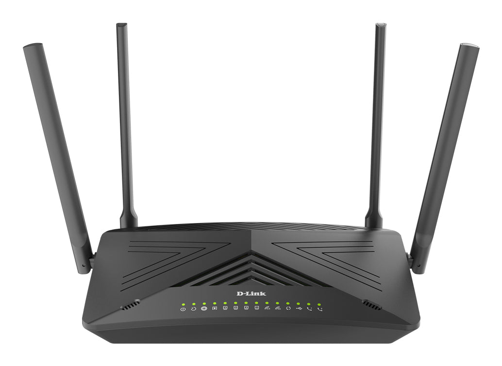 D-Link DSL-X3052E router wireless Gigabit Ethernet Dual-band (2.4 GHz/5 GHz) Nero