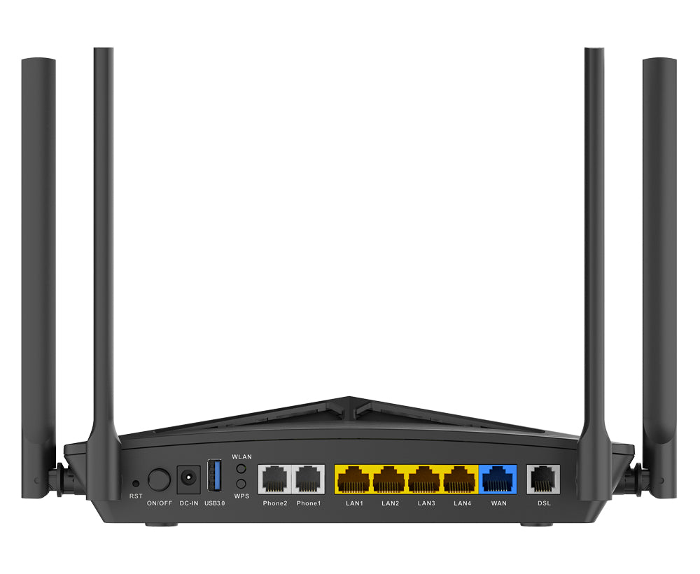 D-Link DSL-X3052E router wireless Gigabit Ethernet Dual-band (2.4 GHz/5 GHz) Nero