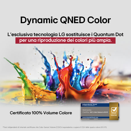 LG QNED evo AI 43QNED86A6C TV Serie QNED86 43'' 4K, α7 Gen8, HDR10, 20W, 3 HDMI con Game Optimizer, Smart TV WebOS 25