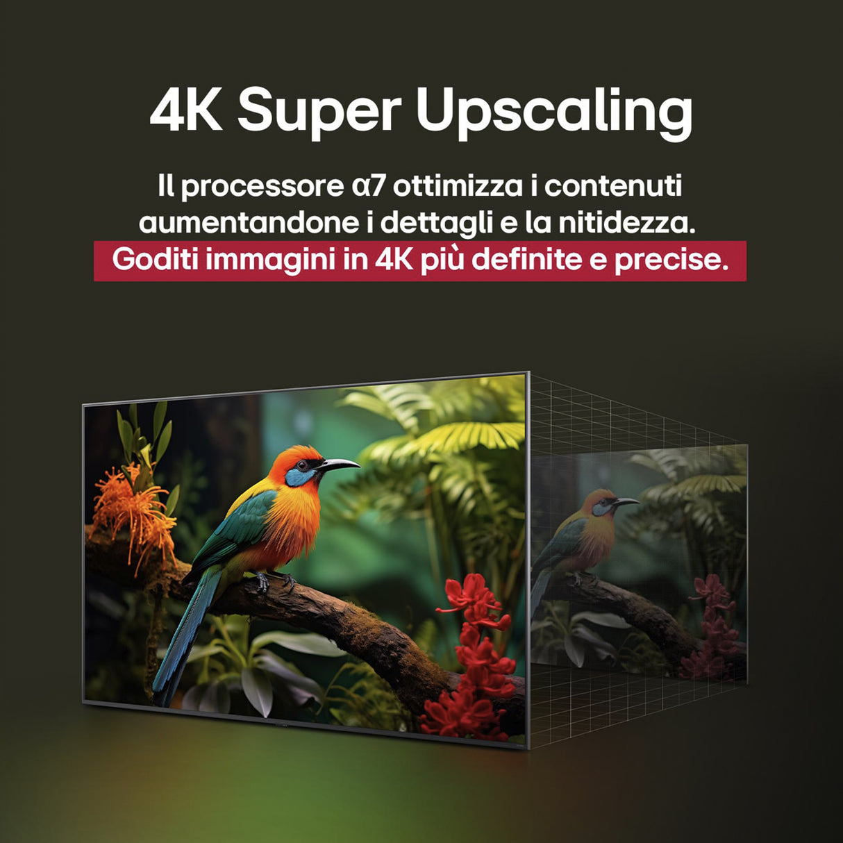 LG QNED evo AI 43QNED86A6C TV Serie QNED86 43'' 4K, α7 Gen8, HDR10, 20W, 3 HDMI con Game Optimizer, Smart TV WebOS 25