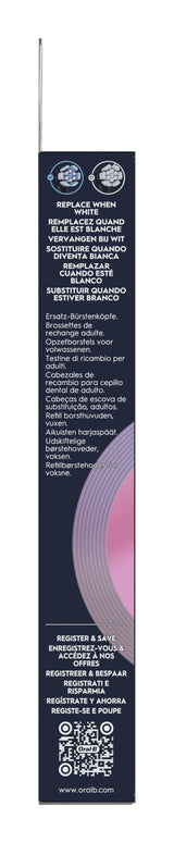 Oral-B Testine di Ricambio iO Series Gentle Care Nere, Testine Rotonde Originali, per Gengive Sensibili, 2 Testine