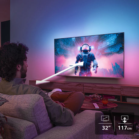 Philips Ambilight TV 32PFS6900 Full HD LED 80cm 32" Smart TV Dolby Audio Titan OS