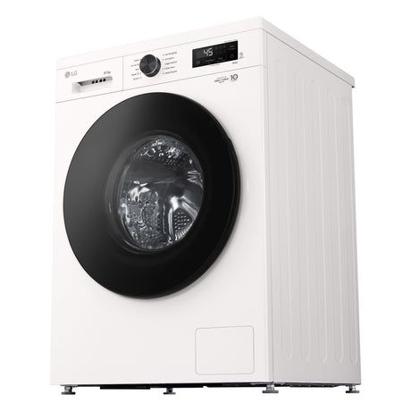 LG W4NX1095NWB Lavasciuga 9/5kg Serie X1, Classe A/E, 6 Motion Direct Drive, Wi-Fi, 1400 giri, Allergy Care, Bianca