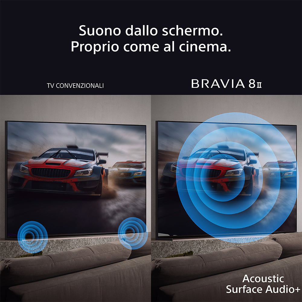 Sony K-65XR8M2 165,1 cm (65") 4K Ultra HD Smart TV Wi-Fi Nero