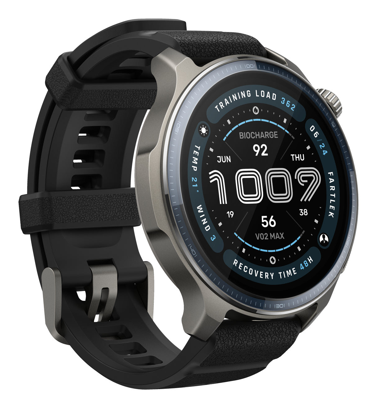 Amazfit Balance 2 3,81 cm (1.5") AMOLED Digitale 480 x 480 Pixel Touch screen Grigio Wi-Fi GPS (satellitare)