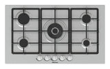 Hisense GM773XF piano cottura Acciaio inox Da incasso 71 cm Gas 5 Fornello(i)