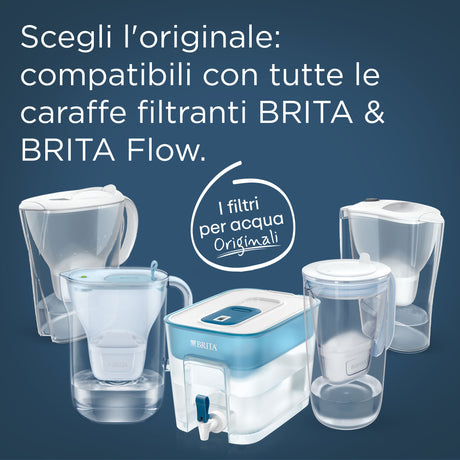 Brita Filtro acqua rubinetto MAXTRA PRO Pure Performance (ex All-in-1) confezione da 12 filtri - Riduce cloro, calcare, PFAS e metalli, filtro originale compatibile con caraffa acqua filtrante