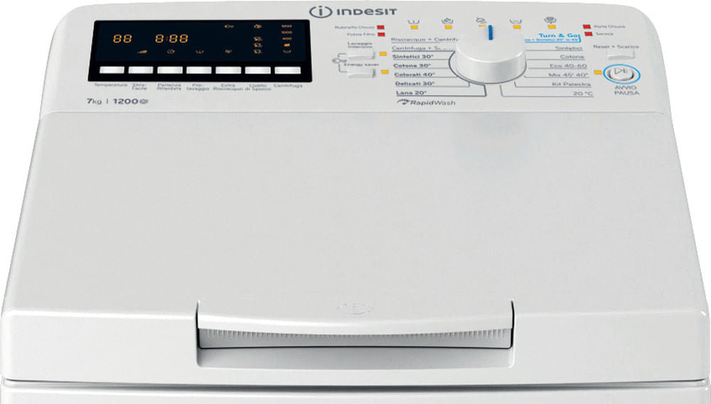 Indesit Lavatrice a libera installazione BTW B7251P IT - BTW B7251P IT