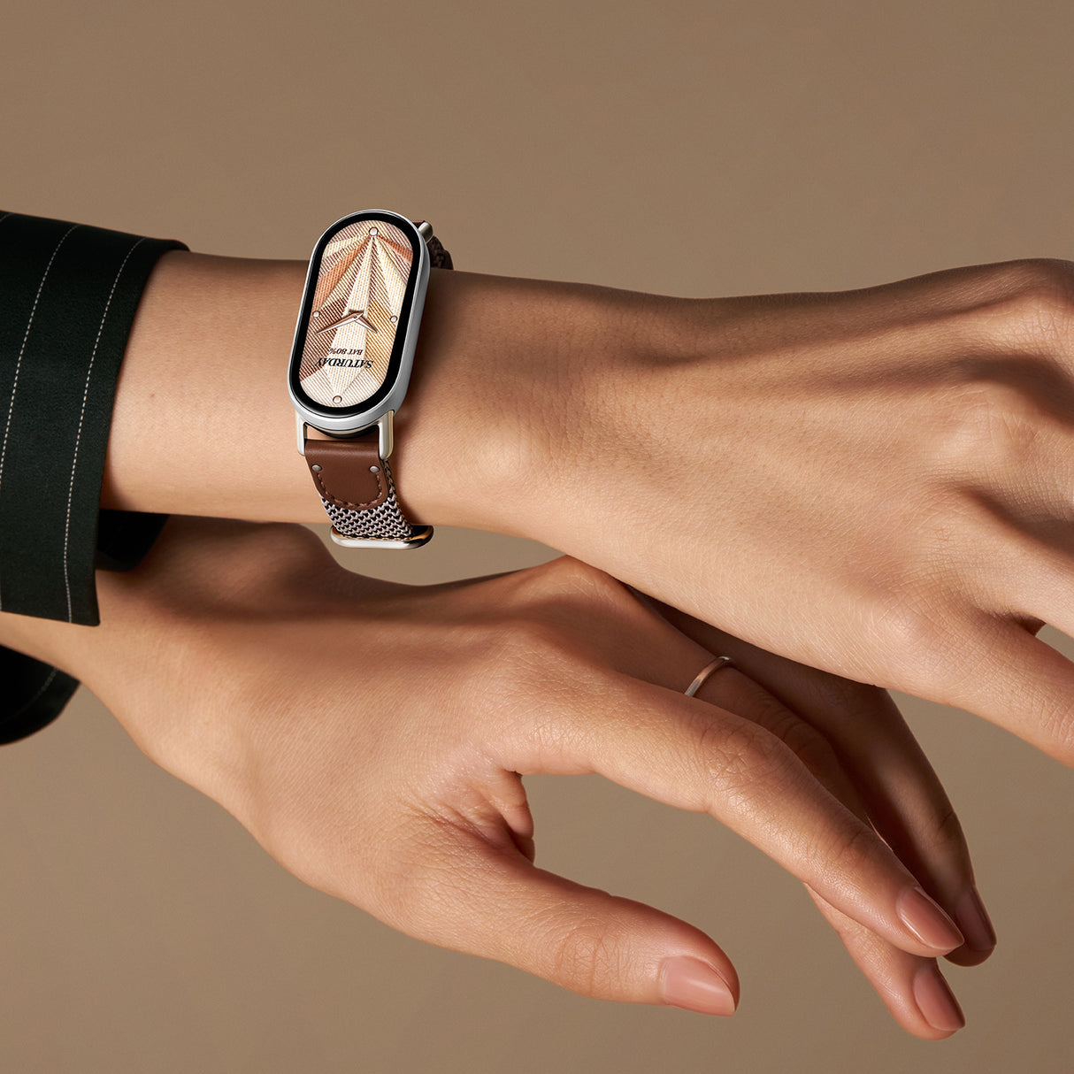 Xiaomi Smart Band 10 Black AMOLED Braccialetto per rilevamento di attività 4,37 cm (1.72") Nero