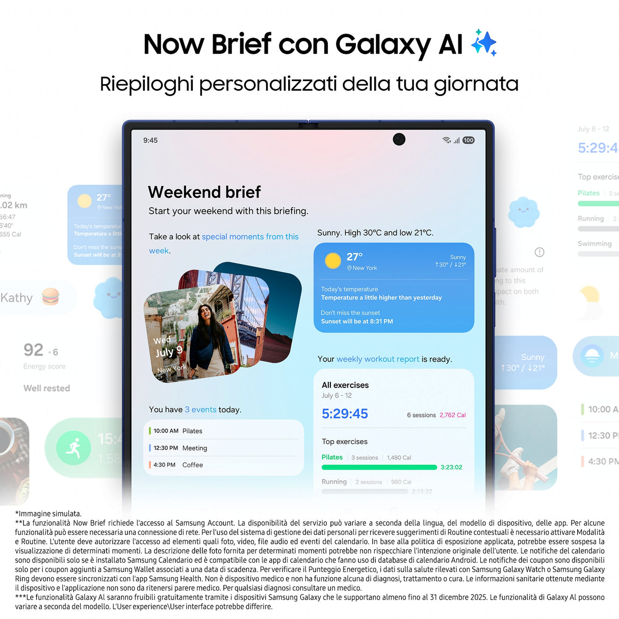 Samsung Galaxy Z Fold7 Smartphone AI, RAM 16GB, 1TB, Display 6,5"/8", Camera 200MP, Batteria a lunga durata, Jetblack