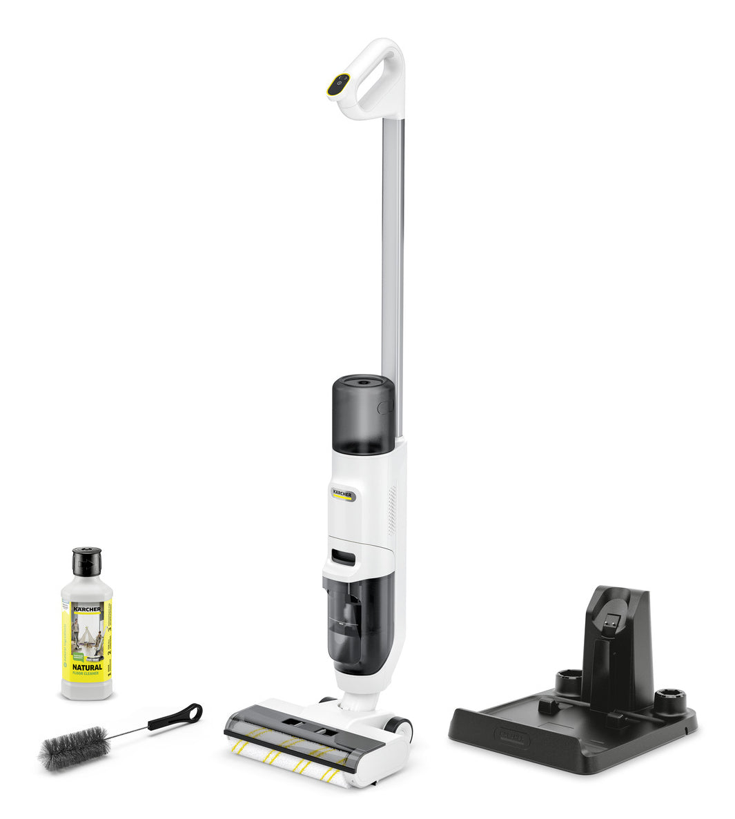 Kärcher FCV 2 Natural N Batteria Secco e bagnato Senza sacchetto 160 W Bianco
