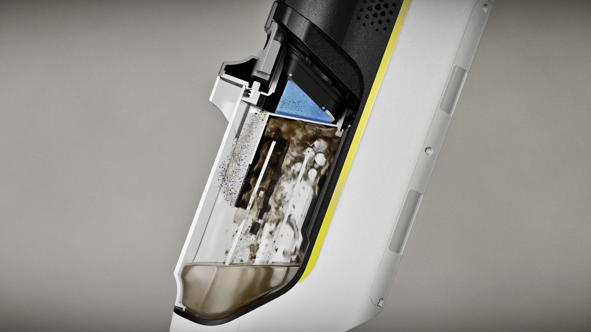Kärcher FCV 2 Natural N Batteria Secco e bagnato Senza sacchetto 160 W Bianco