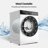 Hisense WF5I8043BWF lavatrice Caricamento frontale 8 kg 1400 Giri/min Bianco