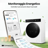 Hisense WF5I8043BWF lavatrice Caricamento frontale 8 kg 1400 Giri/min Bianco